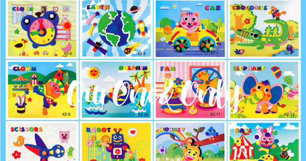 3D EVA Sticker Activity Kit | OurOne&Only