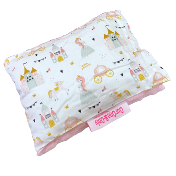 Cotton Minky Husk Pillow