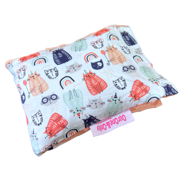 Cotton Minky Husk Pillow