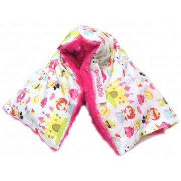 Cotton Minky Husk Pillow