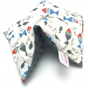 Cotton Minky Husk Pillow