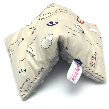 Cotton Minky Husk Pillow