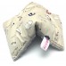 Cotton Minky Husk Pillow