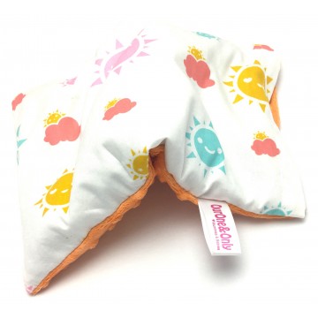 Cotton Minky Husk Pillow