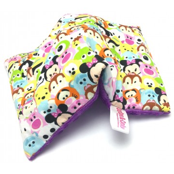 Cotton Minky Husk Pillow