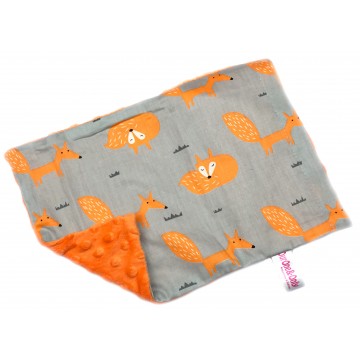 Foxy Fox Cotton Minky Short Pillow Case
