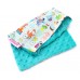 Cotton Minky Pillow Case