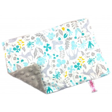 Mint Secret Forest Cotton Minky Short Pillow Case