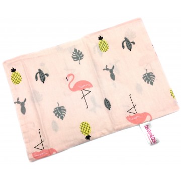 Flamingo Full Cotton Short Pillow Case