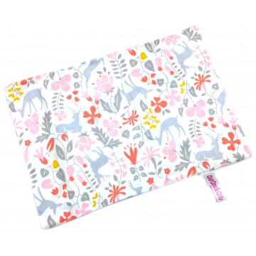 Pink Secret Forest Full Cotton Short Pillow Case