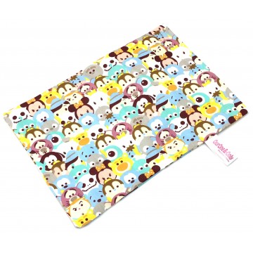 Blue Tsum Tsum Full Cotton Short Pillow Case