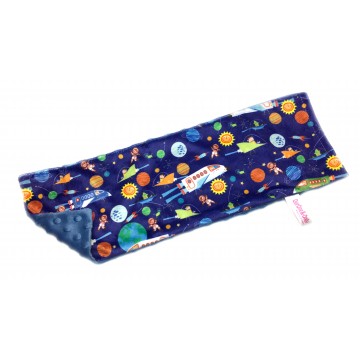 Outer Space Adventures Full Minky Long Pillow Case