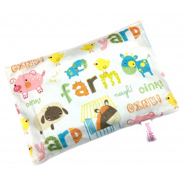 Farm Animals Full Cotton Short Husk Pillow