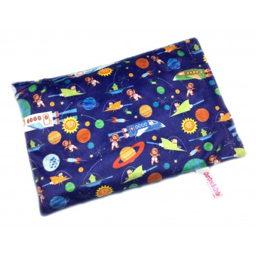 Outer Space Adventures Full Minky Short Husk Pillow